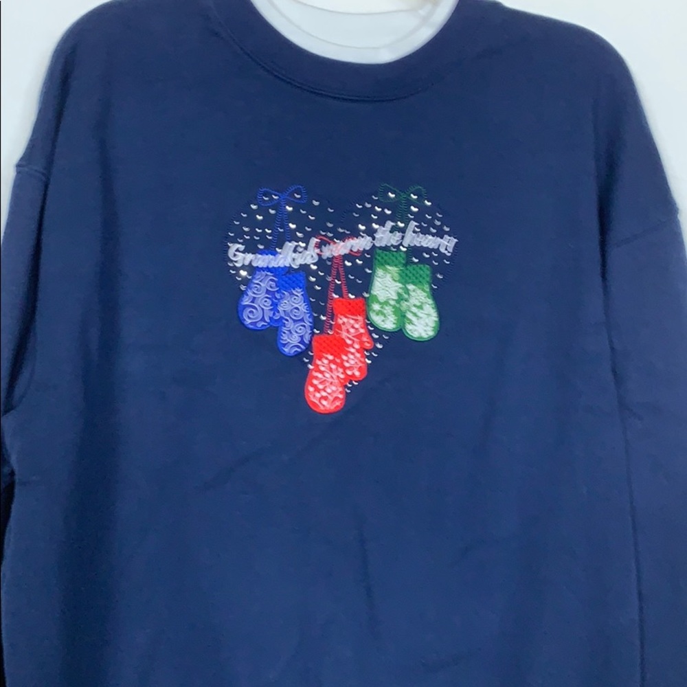 M&C Sportswear navy blue sweatshirt size XL